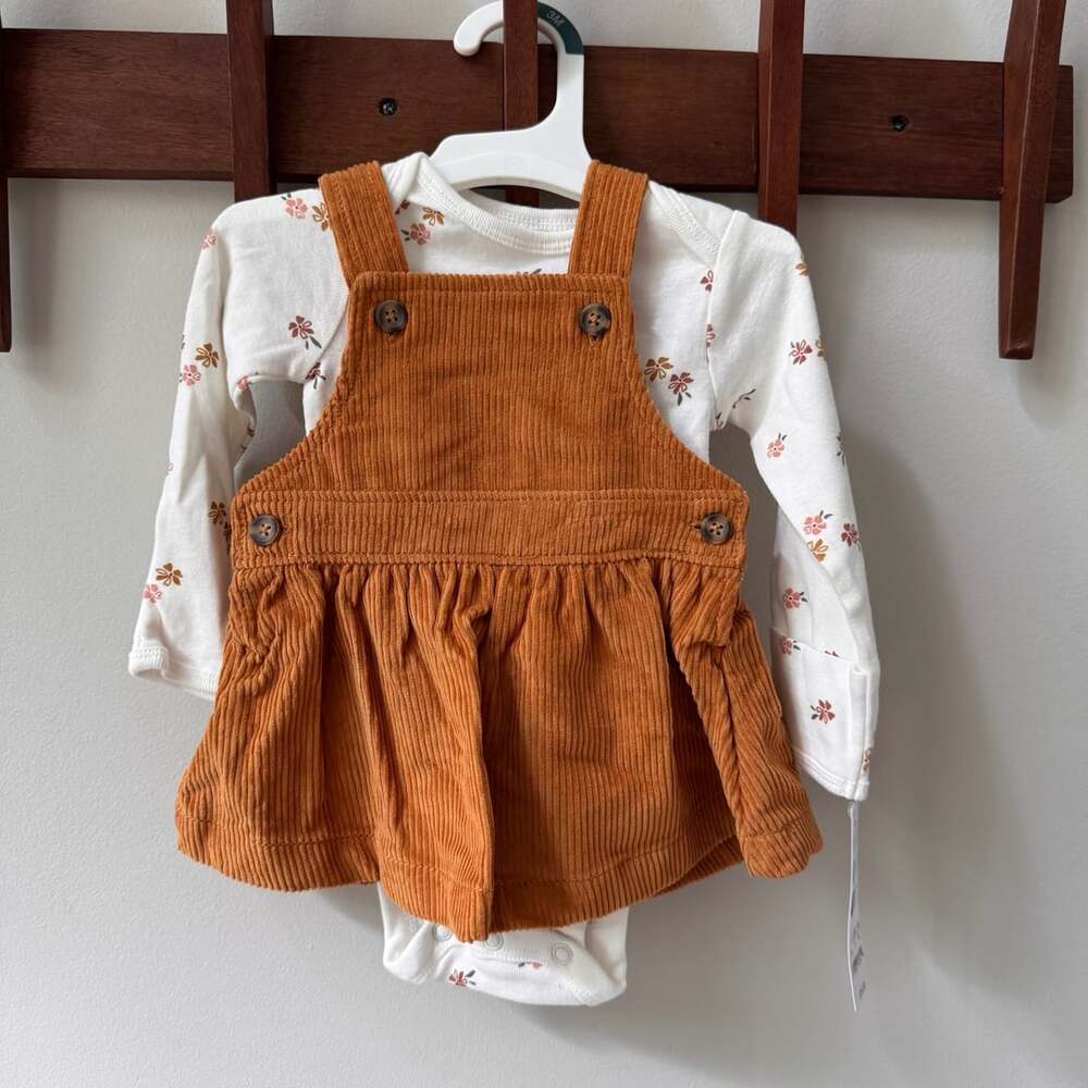 Carter's Just One You 2-Piece Overall Set Size 3M